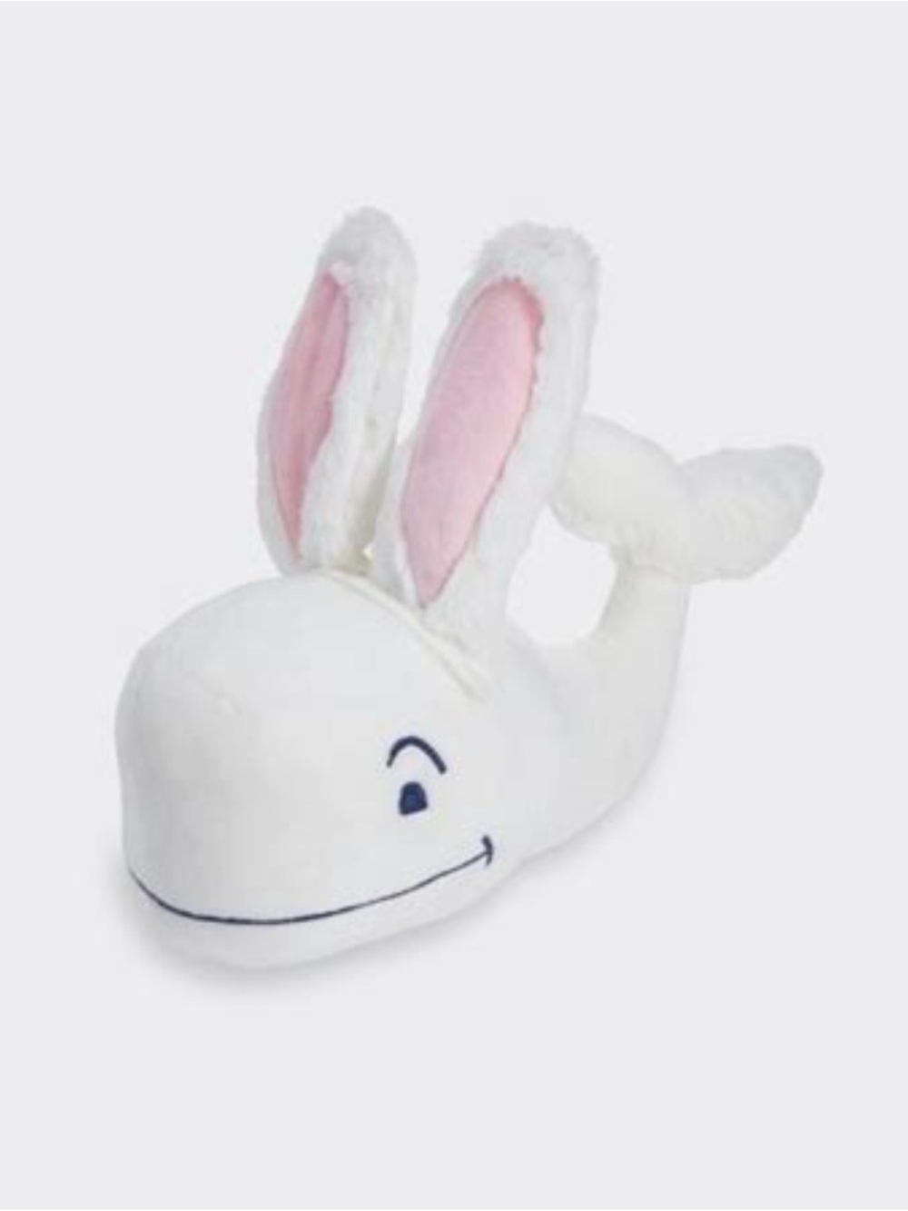 Vineyard Vines Plush Bunny-Ear White Whale Soft Toy - Kids/adults
